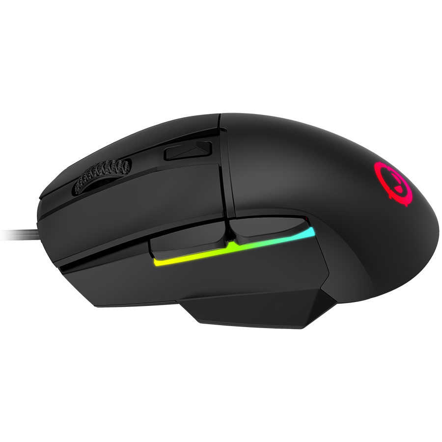 LORGAR Gaming Mouse Jetter 357 Wired PixArt 4090 RGB Black