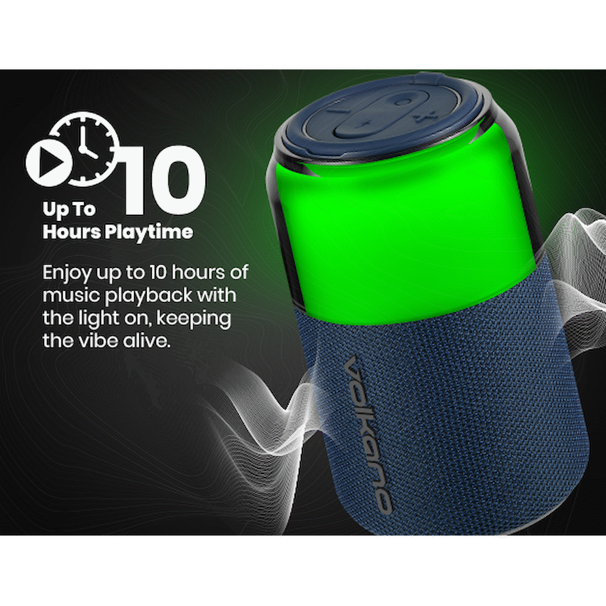 Volkano Neptune Bluetooth Wireless Speaker - Blue - image 22