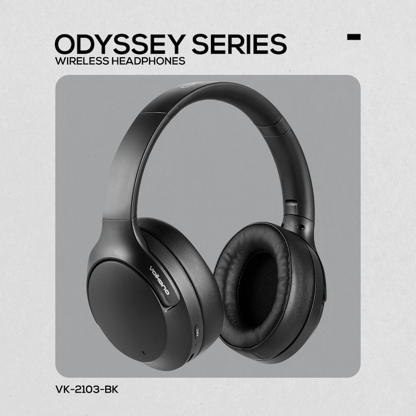 Volkano Odyssey ANC Bluetooth Wireless Headphone - Black - image 22