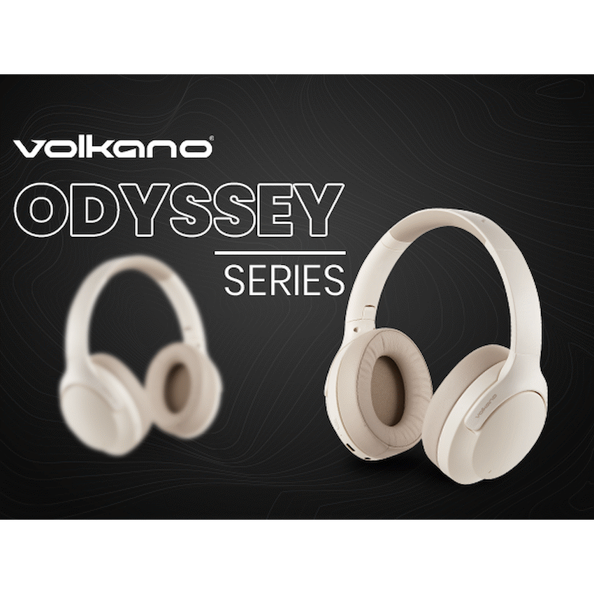 Volkano Odyssey ANC Bluetooth Wireless Headphone - Nude - image 22