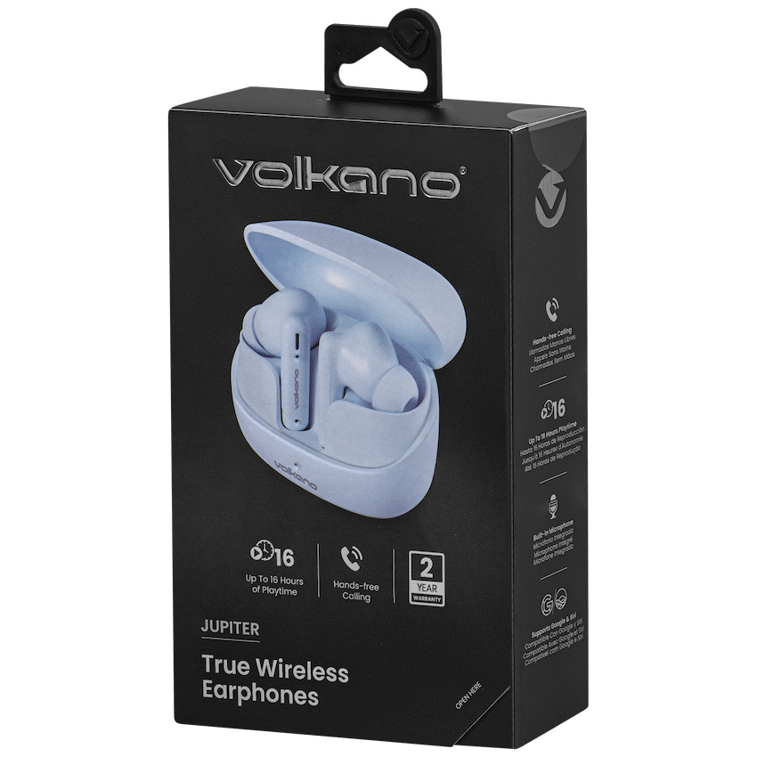 Volkano Jupiter Series TWS Earphones - Pastel Blue - image 22