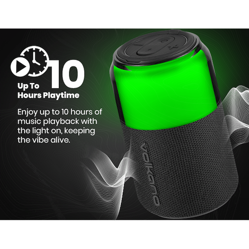 Volkano Neptune Bluetooth Wireless Speaker - Black - image 22