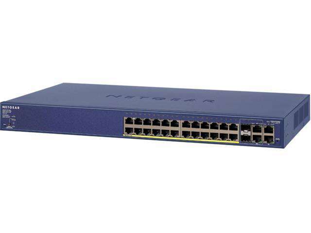 NETGEAR 8 Port 10/100 Fast Ethernet Switch with 4 Port POE