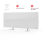 AENO Premium Eco Smart Heater, 700W, Tempered glass, Infrared+convection heating type, Plug type: South Africa (M type), WHITEManufacturer: AENO