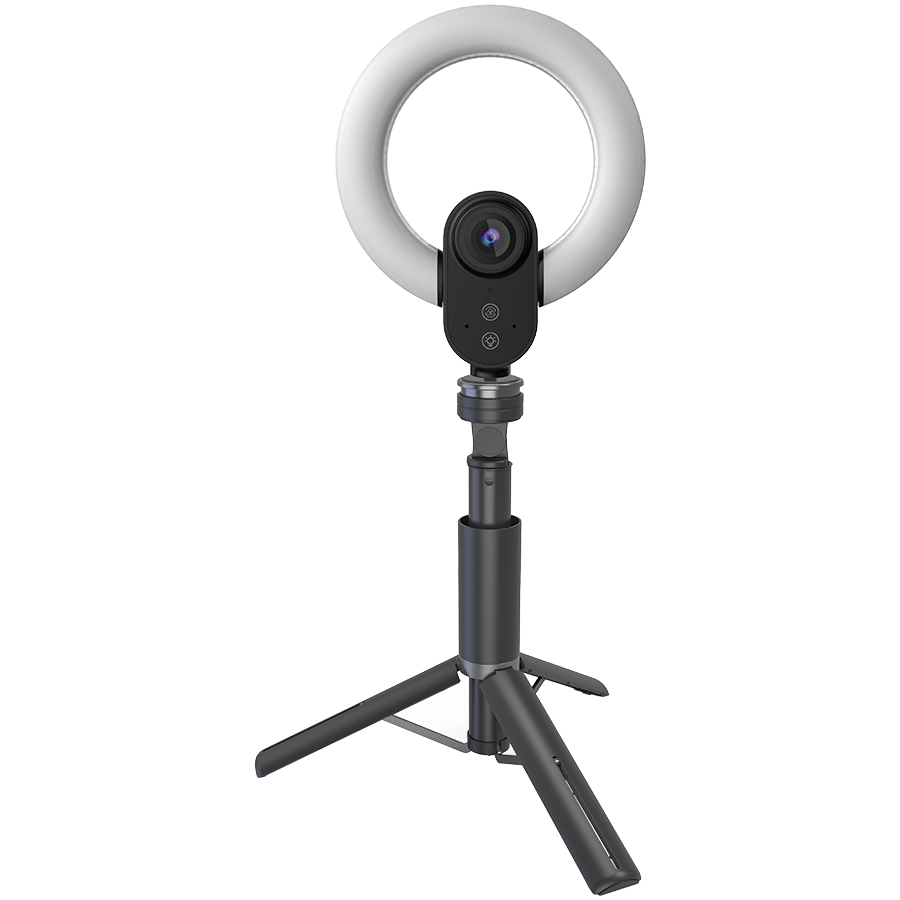 LORGAR Streaming Webcam Circulus 910 5MP Ring Light