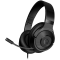LORGAR Noah 101, Gaming headset with microphone, 3.5mm jack connection, cable length 2m, foldable design, PU leather ear pads, size: 185*195*80mm, 0.245kg, black
