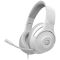 LORGAR Noah 101, Gaming headset with microphone, 3.5mm jack connection, cable length 2m, foldable design, PU leather ear pads, size: 185*195*80mm, 0.245kg, white