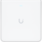 UBIQUITI U6 Enterprise In-Wall, 10 spatial streams, 115 m² (1,250 ft²) coverage, 600+ connected devices, Powered using PoE+/PoE++, (4) GbE ports with (1) PoE output, 2.5 GbE uplink.