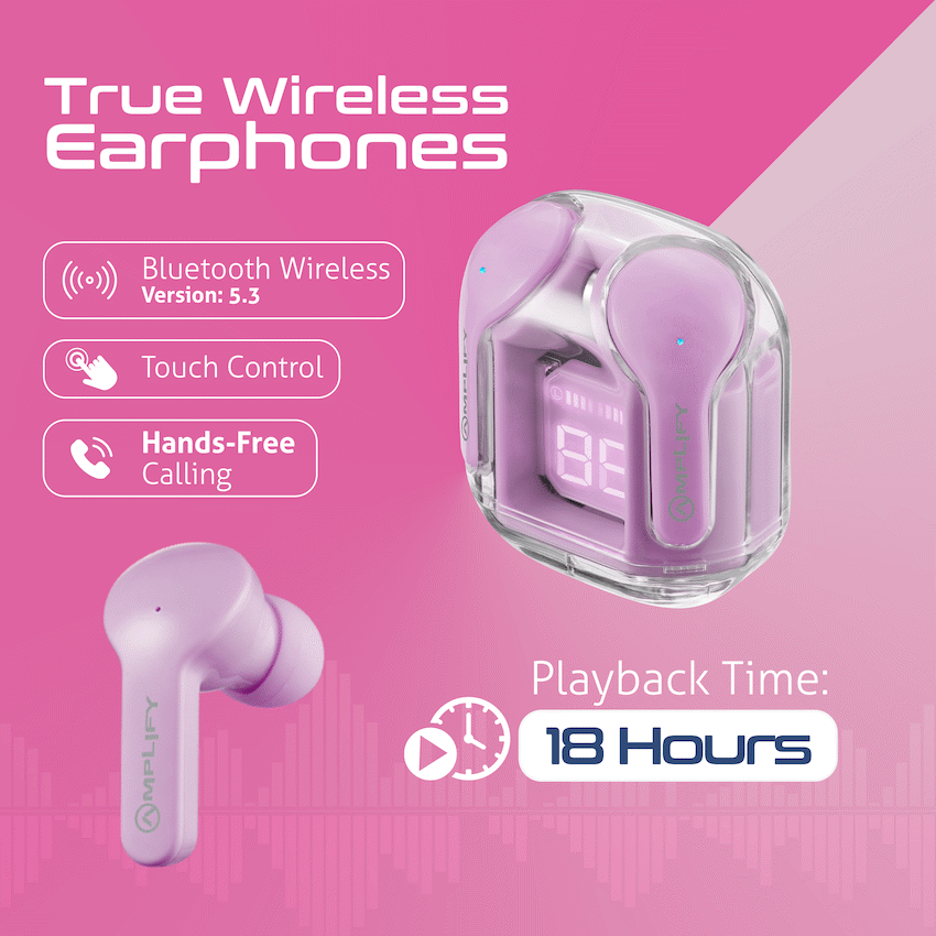 Amplify Lumina Series TWS Earphones - Purple - image 23