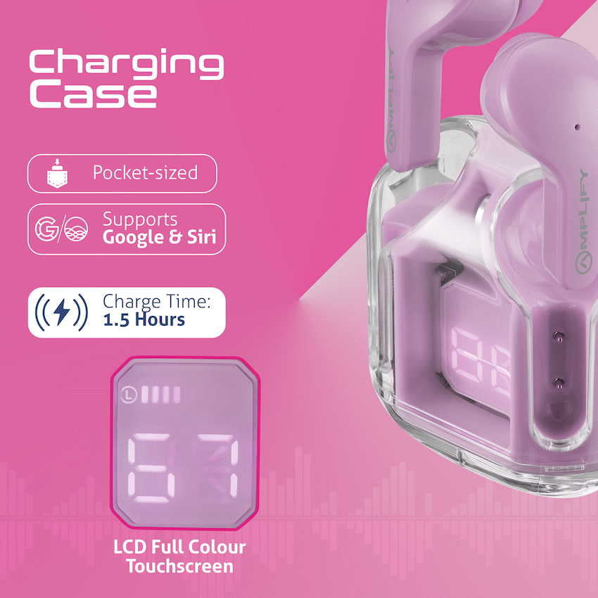 Amplify Lumina Series TWS Earphones - Purple - image 24