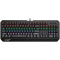 CANYON Hazard GK-6, Wired multimedia gaming keyboard with lighting effect, 108pcs rainbow LED, Numbers 104keys, EN double injection layout, cable length 1.8M, 450.5*163.7*42mm, 0.90kg, color black