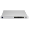 UBIQUITI Pro 24 PoE; (16) GbE PoE+, (8) GbE PoE++ ports; (2) 10G SFP+ ports; 400W total PoE availability; DC power backup-ready; Layer 3 switching; Near-silent cooling.