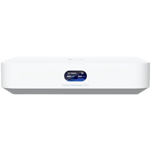UBIQUITI Compact UniFi Cloud Gateway with a full suite of advanced routing and security features:Runs UniFi Network for full-stack network management;Manages 30+ UniFi devices and 300+ clients;1 Gbps routing with IDS/IPS; Multi-WAN load balancing