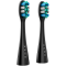 AENO Replacement toothbrush heads, Black, Dupont bristles, 2pcs in set (for ADB0002S/ADB0001S)