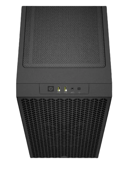 3000D AIRFLOW Black Mid-Tower PC Case; 2x 3.5'' |  2x 2.5'' Drive Bays; Up to 360mm Radiator compatible; 2x 120mm fan incl - image 4