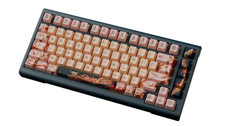 Ducky Keyboard Year of the snake 75% - Cherry MX Red - image 3
