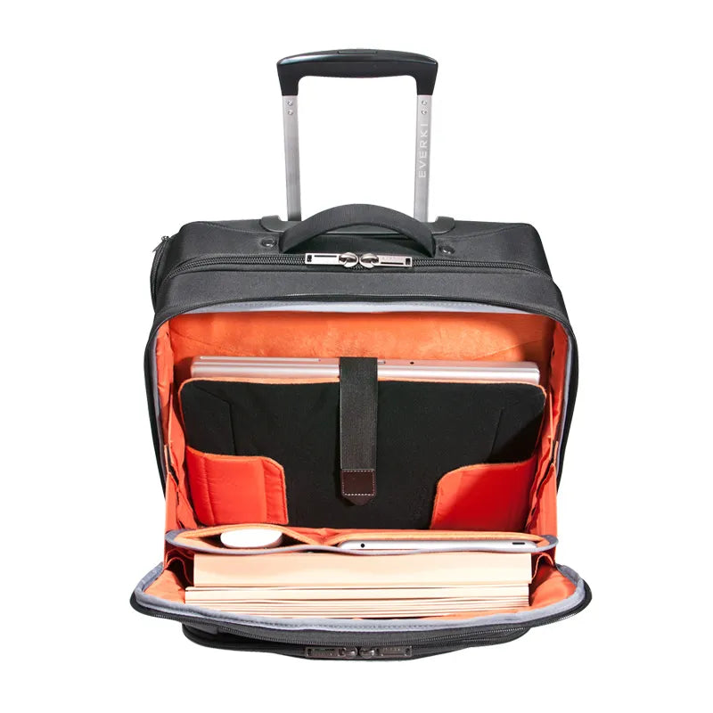 EVERKI JOURNEY TROLLEY BRIEFCASE | Fits up to 16 inch laptops | Smart Clothing Compartment for short travel days - image 15