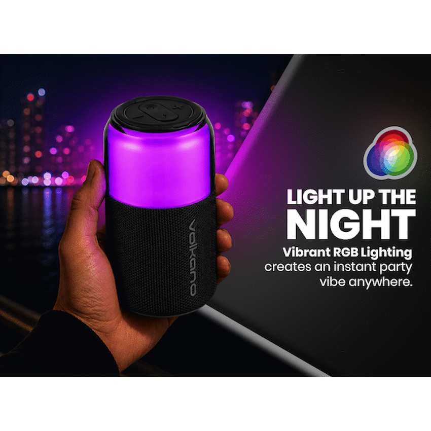 Volkano Neptune Bluetooth Wireless Speaker - Black - image 24