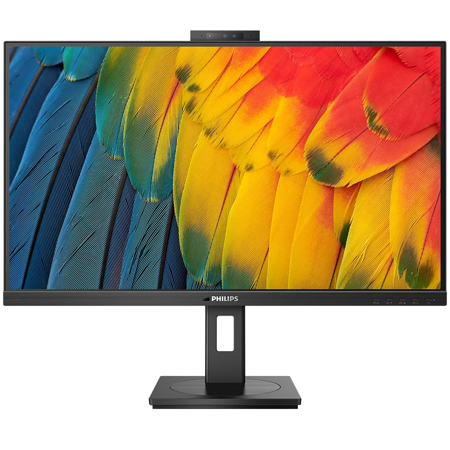 Philips Monitor 27", IPS Panel, 2560X1440 (QHD) @ 75HZ,USB TYPE C 100W, RJ45, FULL DOCK, HDMI, DP, HAS, Ergo Base, WebCam, Microphone, Speakers