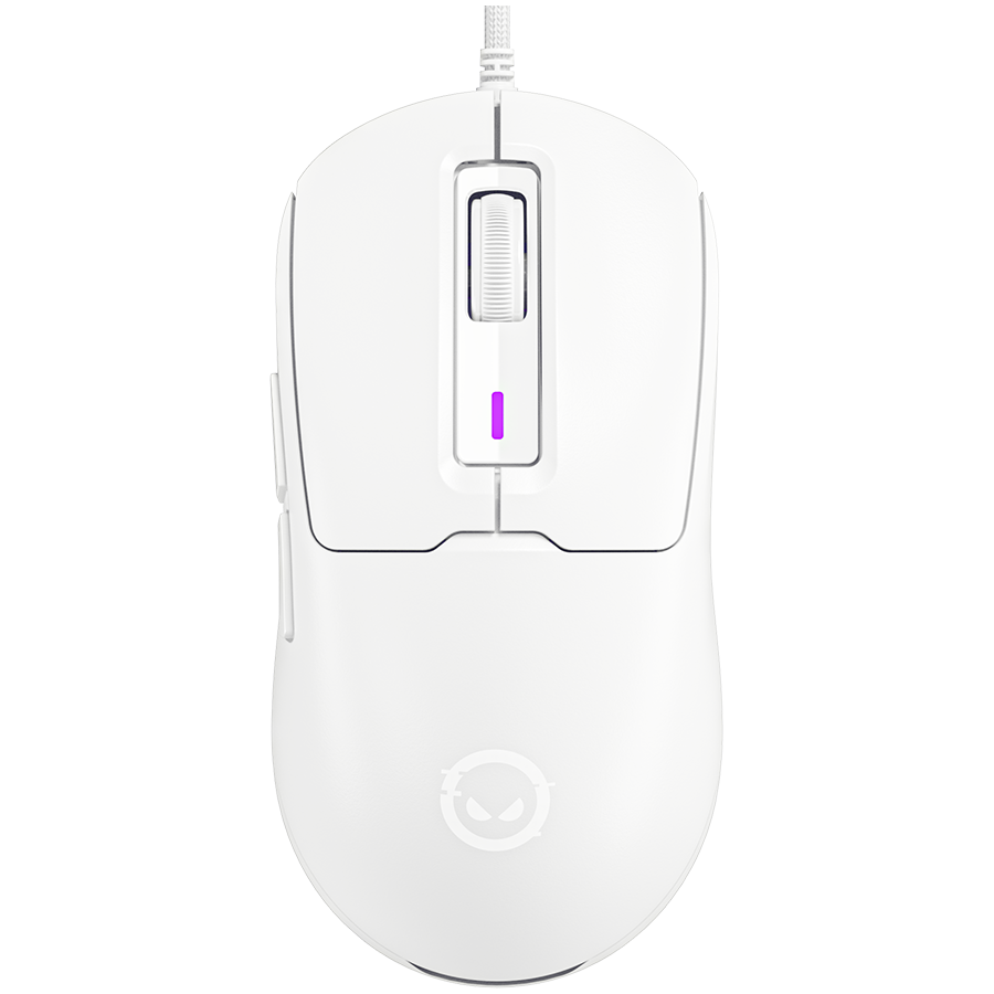 LORGAR Gaming Mouse MSA10 Advanced Wired PixArt 3311 White