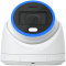 Ubiquiti UVC-G6-Turret-W All-weather, tamper-resistant 4K PoE camera with a 1/1.8" 8MP image sensor, Multi-TOPs AI Engine, and 3-axis manual adjustment for flexible installation