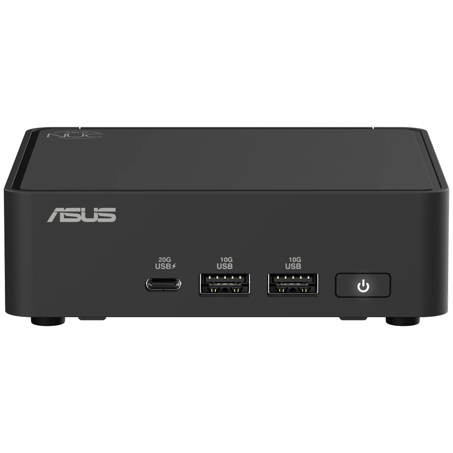ASUS NUC 15 PRO/RNUC15CRKC500000/Core 5 210H 45W/Intel UHD graphics/no RAM/no Storage/Intel Wi-Fi 7 BE202/USB Total - 7/4 USB Type-A/3 USB Type-C (1x USB3.2 + 2x TB4)/2x HDMI 2.1/Support Displays - 4x 4K/no OS/No Cord Cord/Kit (L6)/Slim/EAN:471138795