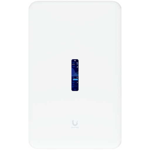 Ubiquiti UDW Dream Wall all-in-one internet gateway, WiFi access point, UniFi Console with an abundance of PoE ports, Integrated Enterprise WiFi6 (4x4 MIMO), 3.5+ Gbps routing, 1) 10G SFP+, (17) GbE RJ45 LAN ports including (4) PoE++, (4) PoE+