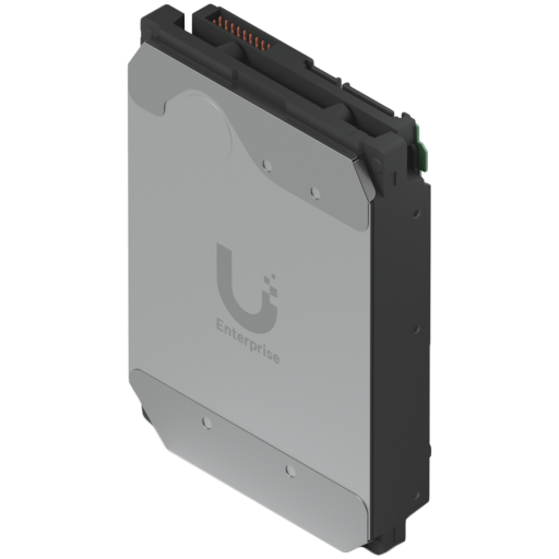Ubiquiti UACC-HDD-E-24TB Enterprise-grade 3.5" SATA hard drive ideal for storage-intensive UniFi camera security and NAS systems