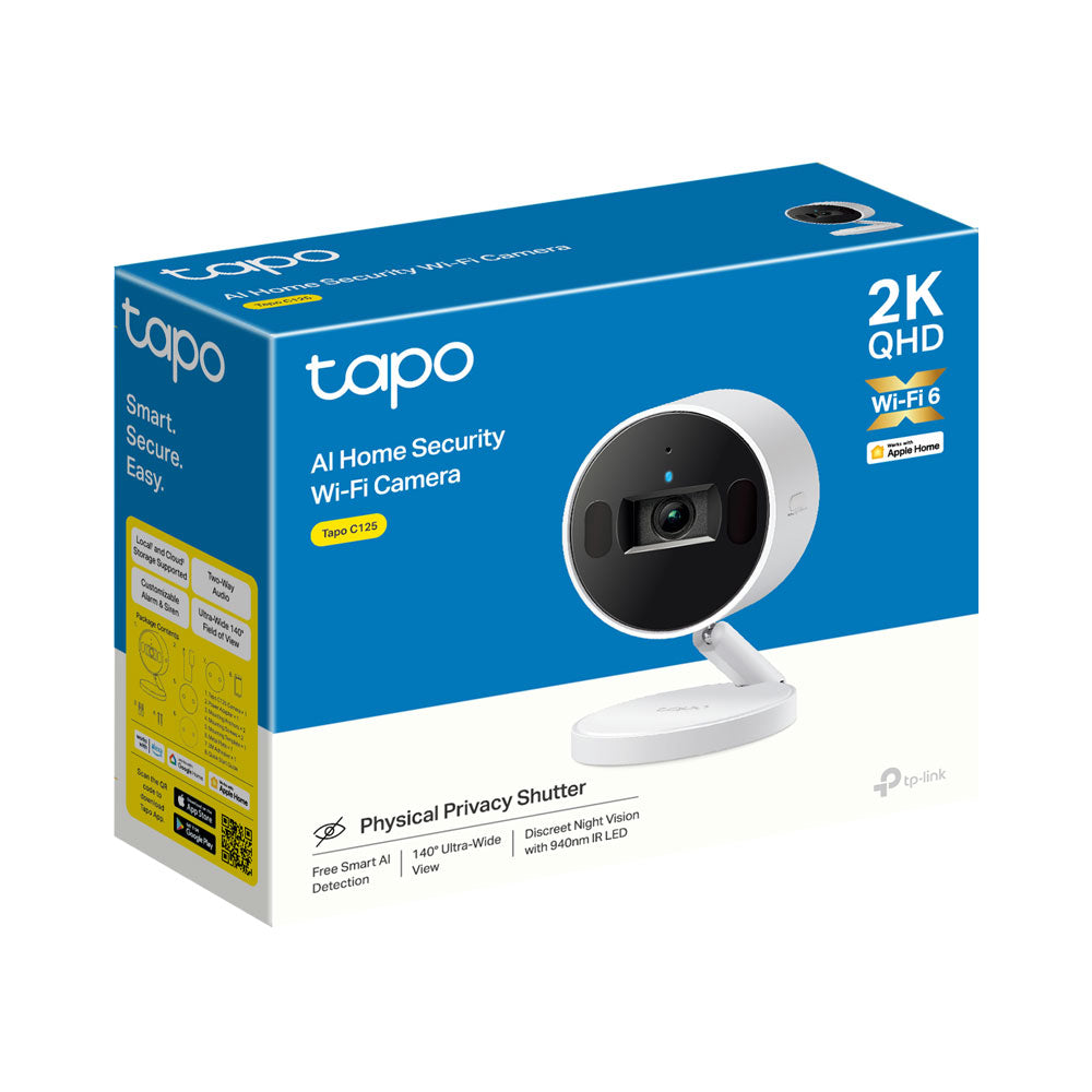 TP-LINK TAPO C125 | 4MP AI HOME SECURITY WI-FI CAMERA