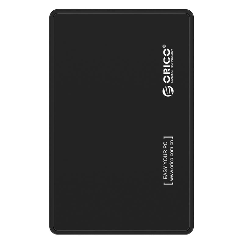 ORICO 2.5″ USB3.0 External HDD Enclosure – Matt Black