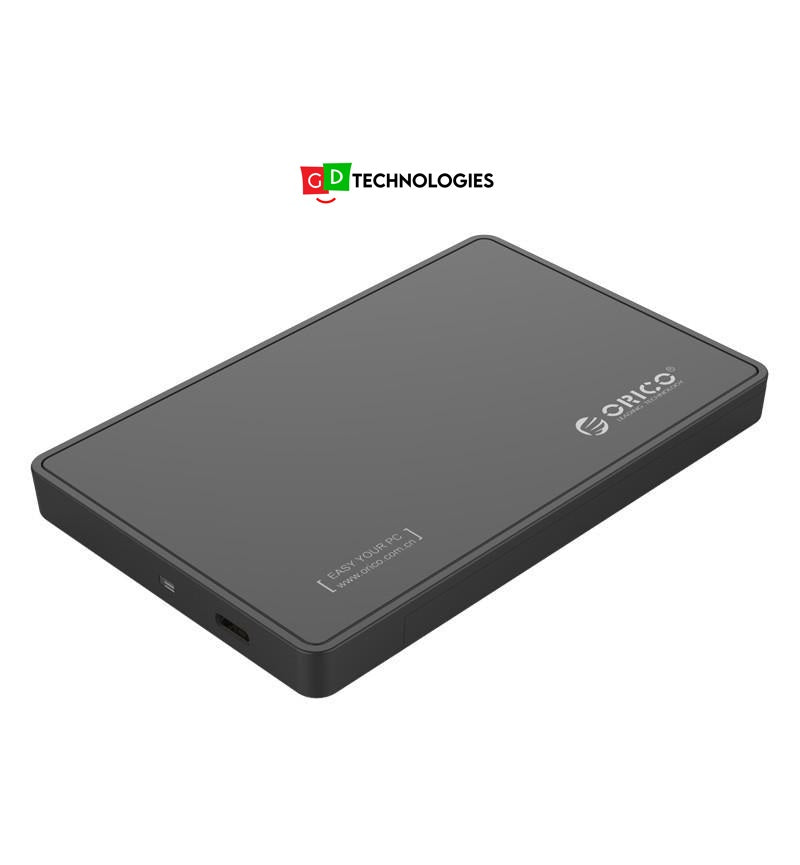 ORICO USB TYPE-C 2.5" EXTERNAL ENCL BLACK