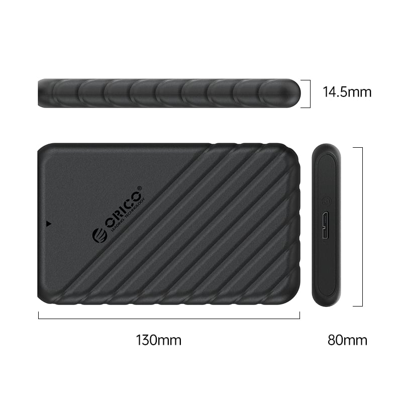 ORICO-2.5 inch USB3.0 Micro-B to USB-A Hard Drive Enclosure