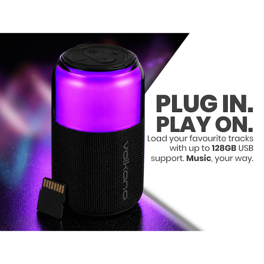 Volkano Neptune Bluetooth Wireless Speaker - Black - image 25