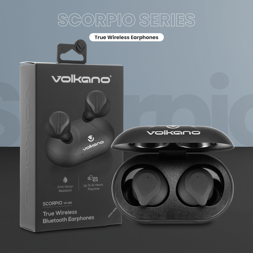 Volkano Scorpio Series True Wireless Earphones - Black - image 25