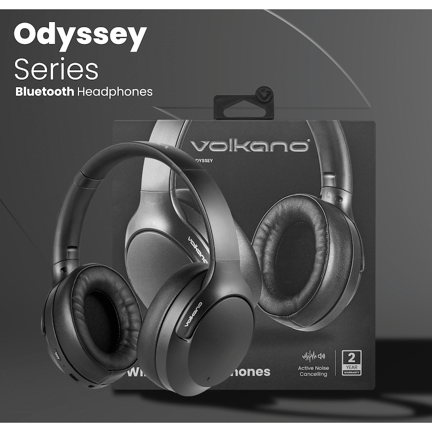 Volkano Odyssey ANC Bluetooth Wireless Headphone - Black - image 25