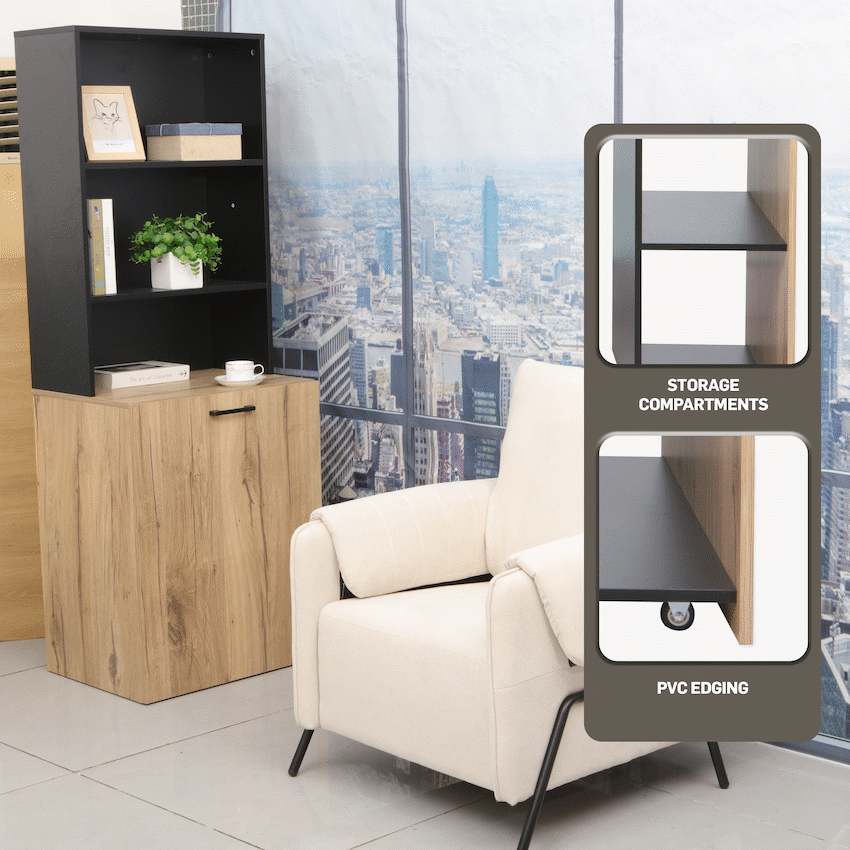 Adaptive Desk, With  Bookshelf - image 25