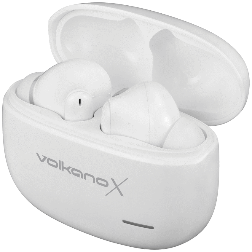 VolkanoX VXT200S Hybrid ANC TWS Earphones - White - image 25