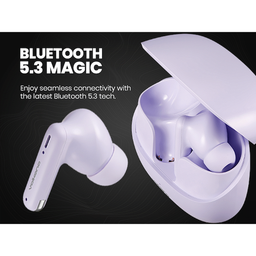 Volkano Jupiter Series TWS Earphones - Pastel Purple - image 25