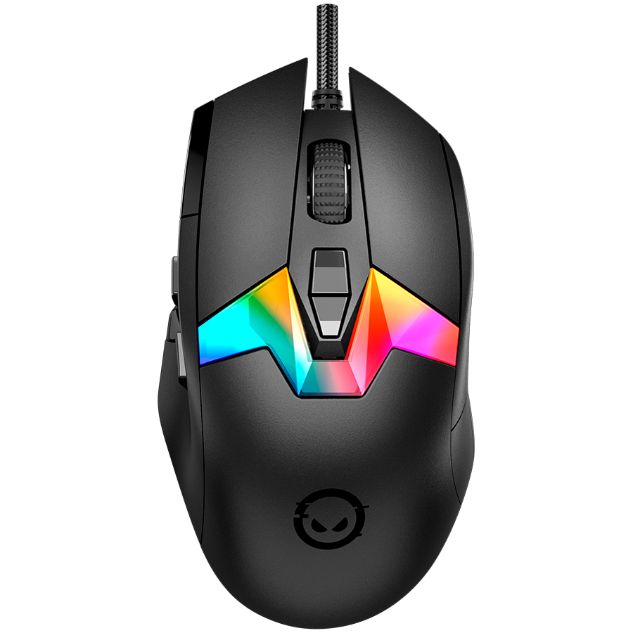 LORGAR Gaming Mouse MSP80 Pro Wired PixArt 3395 8K Black
