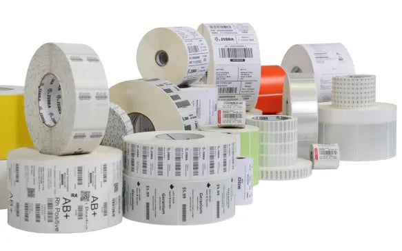 Zebra Wax Ribbon; 110mmx450m; 1600; Standard; 25mm core - image 3