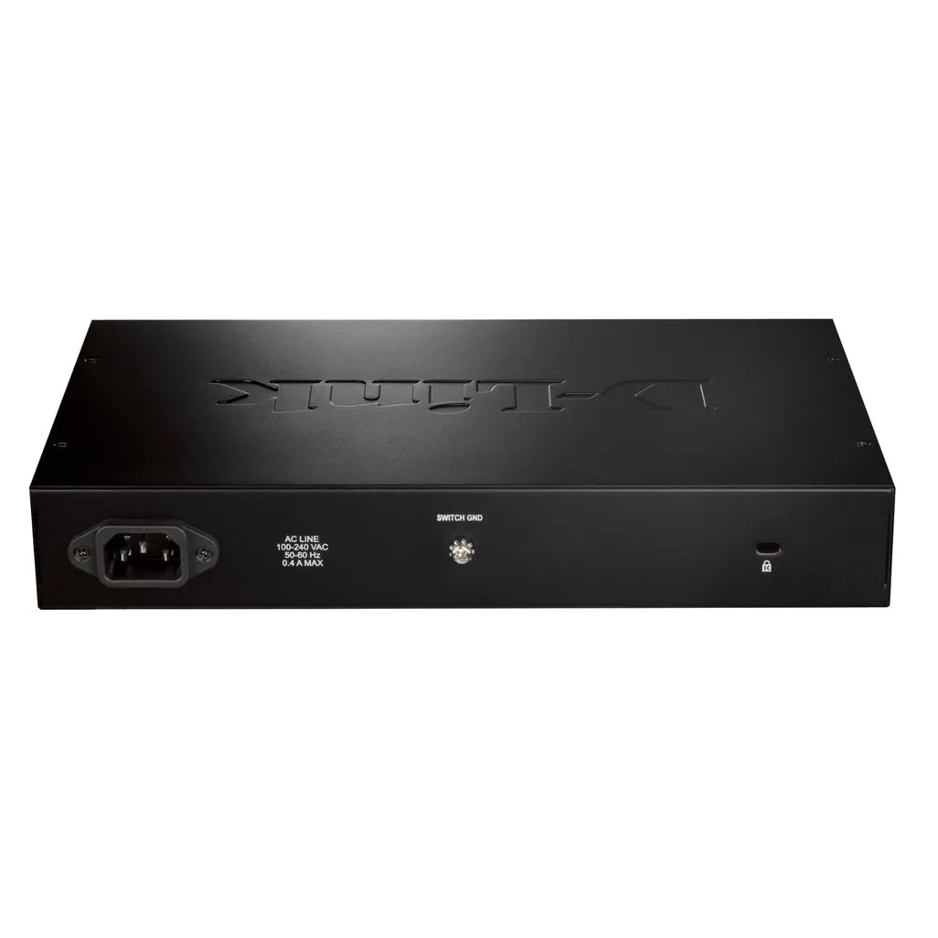 D-Link DGS-1016D/E, Unmanaged, Full duplex, Rack mounting