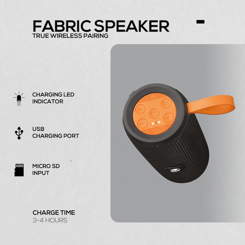 Volkano Stun 2.0 Series Bluetooth Speaker - Black - image 26