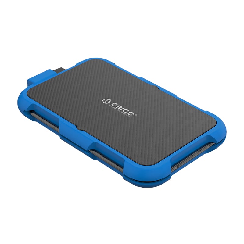 ORICO 2.5″ USB3.0 External HDD Silica Gel Enclosure – Blue