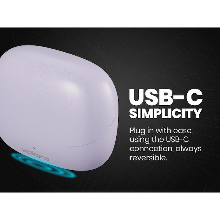 Volkano Jupiter Series TWS Earphones - Pastel Purple - image 27
