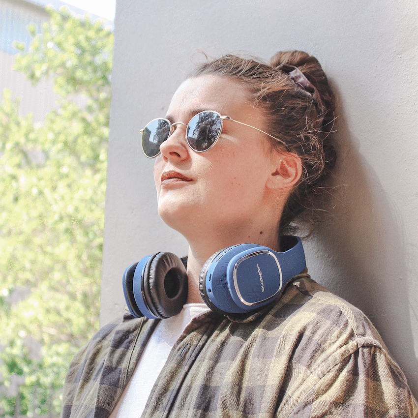 Volkano Phonic Series Bluetooth Full Size Headphones - Blue - image 27