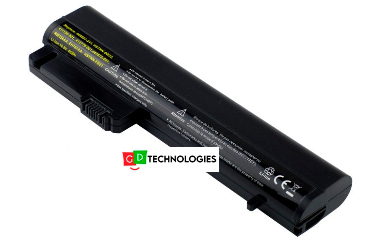 HP ELITEBOOK 2530P 10.8V 5200MAH/56WH REPLACEMENT BATTERY