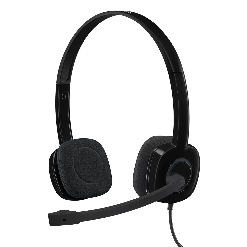 Logitech Headset H151 Stereo With Noise-canceling Mic