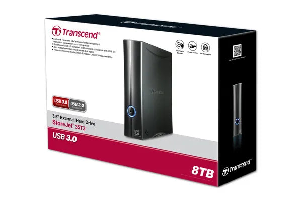 TRANSCEND STOREJET 8TB 3.5'' USB3.0 HDD - image 9
