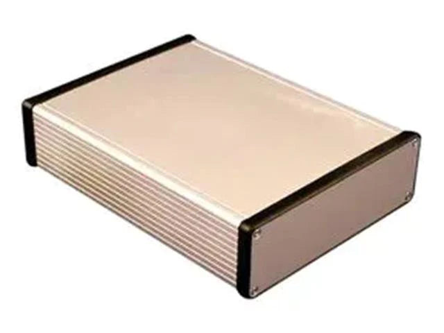 Aluminium Anodized Enclosure 220x165x51,5mm Clear