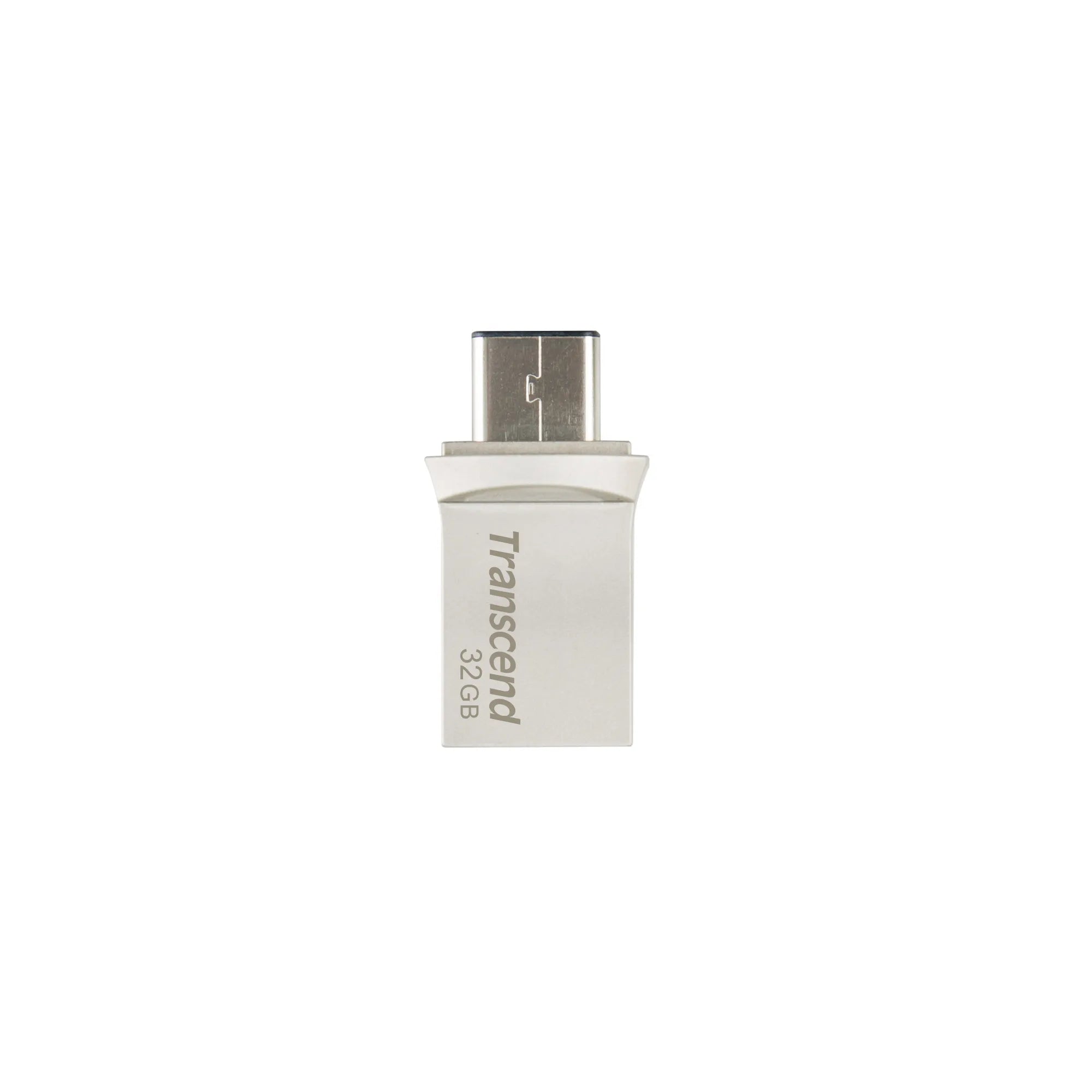 TRANSCEND 128GB JETFLASH 890 USB-C & USB 3.1 OTG FLASH DRIVE - SILVER - image 2